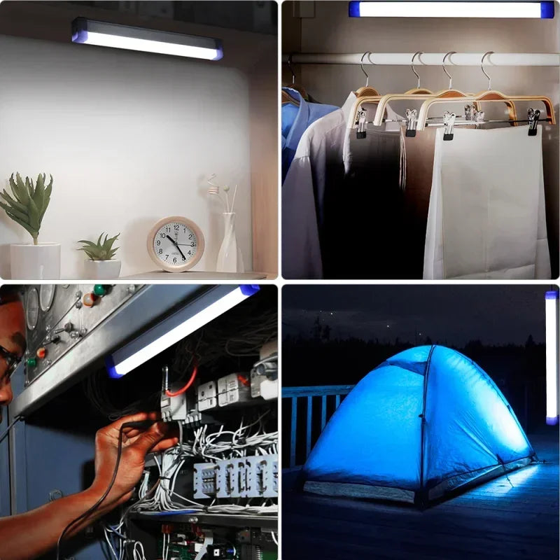 LED Tube Light with Magnet – Rechargeable