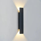 LED-Wandleuchte Aluminium – Innen & Außen, auf/ab Licht