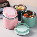 Thermos-Lunchbox Edelstahl mit Isolierung 630 ml / 1000 ml