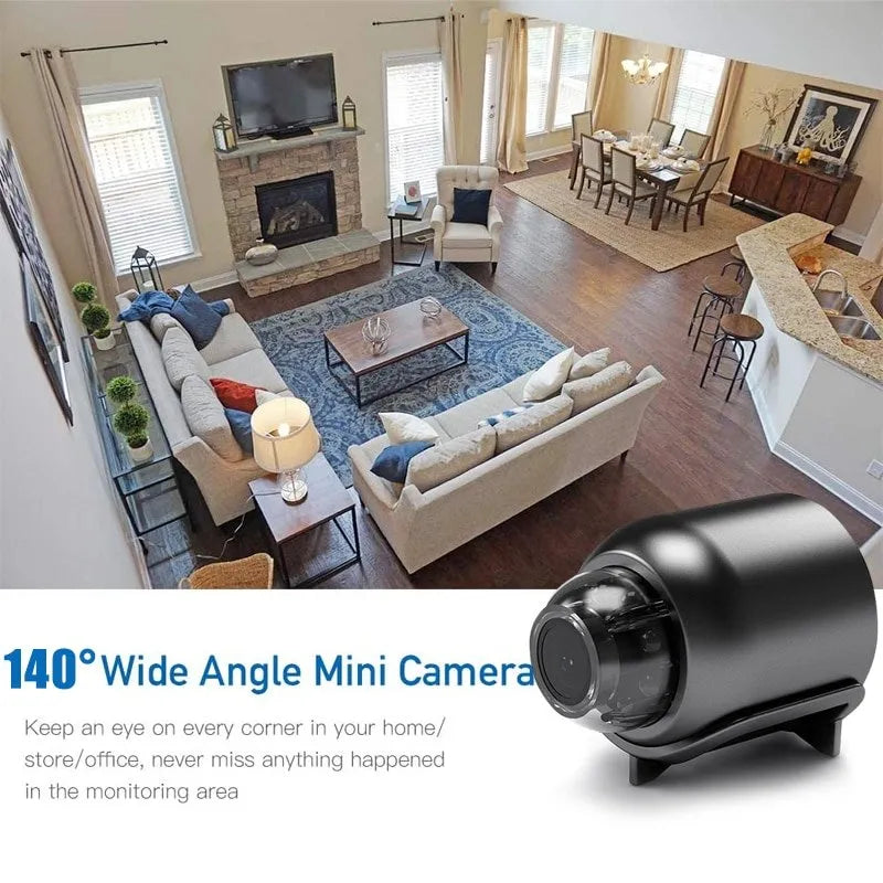 Mini Wi-Fi Surveillance Camera 1080P HD with Night Vision