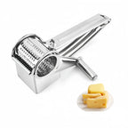 Edelstahl-Rotationsreibe – Handkurbel für Käse und Gemüse