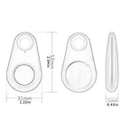 Bluetooth Key Finder – Never Search for Keys Again - Set of 5