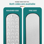 Double-sided stainless steel callus remover for foot care