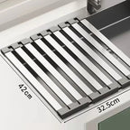Abflussregal für die Spüle – Hitzebeständiger Edelstahl