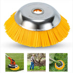 Nylon-Unkrautbürste für Rasentrimmer – 22 cm Durchmesser
