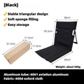 Camping-Klappstuhl Aluminium gepolstert
