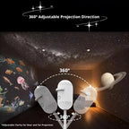 Galaxy Projektor mit Nachtlicht – 2-in-1 LED Sternenhimmel