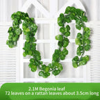 Artificial Ivy Garland 2.1m – Maintenance-Free for Wall & Wedding
