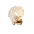 Wandleuchte Glas Muschel – Elegante Wandlampe E14