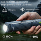 Retractable LED Camping Lamp with 8000mAh Power Bank
