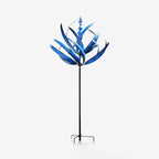 Windspiel Metall Lotus-Design