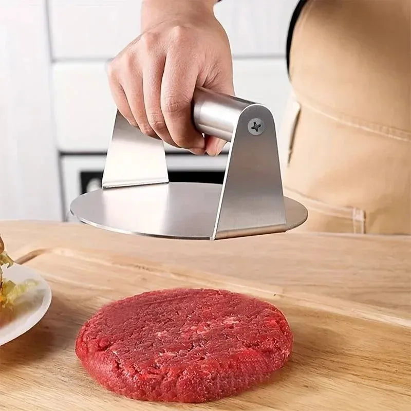 Burger-Presse Edelstahl – gleichmäßige Smash-Burger-Patties