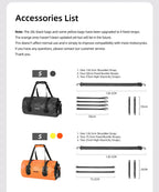 Waterproof Bicycle Bag 20L – Rack Bag