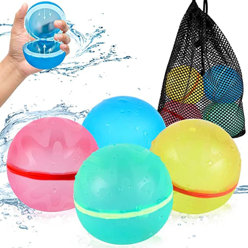 Magnetische Wasserballons für Kinder – Wiederverwendbar