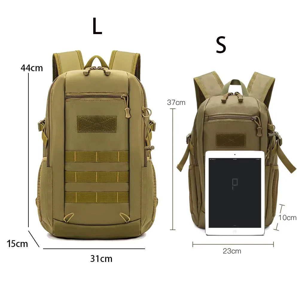 Outdoor Waterproof Rucksack 20L with MOLLE System
