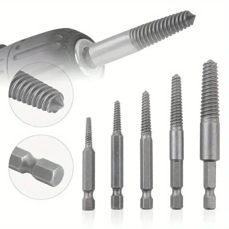 Schraubenausdreher Set 10-teilig mit Linksgewinde