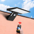 Solar-LED-Wandleuchte mit Bewegungsmelder & Fernbedienung