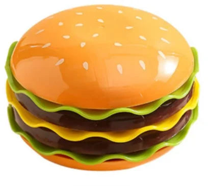 Burger-Servierset in Hamburger-Form, stapelbar