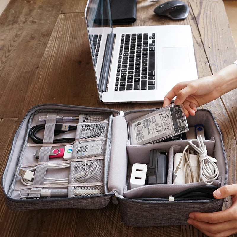 Kabel-Organizer Tasche für Reise und Alltag