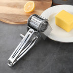 Edelstahl-Rotationsreibe – Handkurbel für Käse und Gemüse