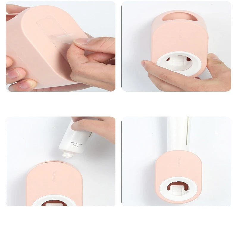 Automatic Toothpaste Dispenser – Press Once, No Mess