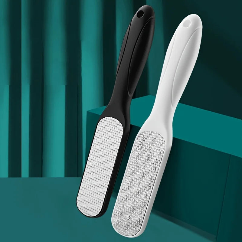 Double-sided stainless steel callus remover for foot care