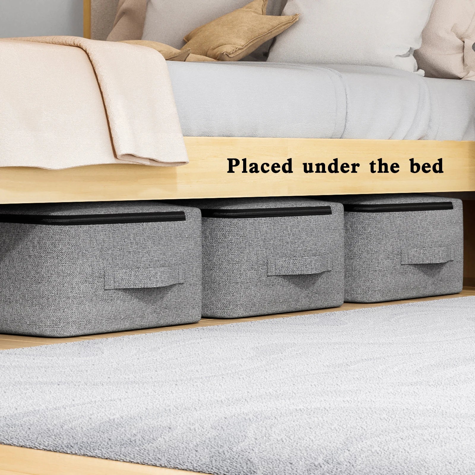 Underbed Storage Bag with Window – Easy Organization