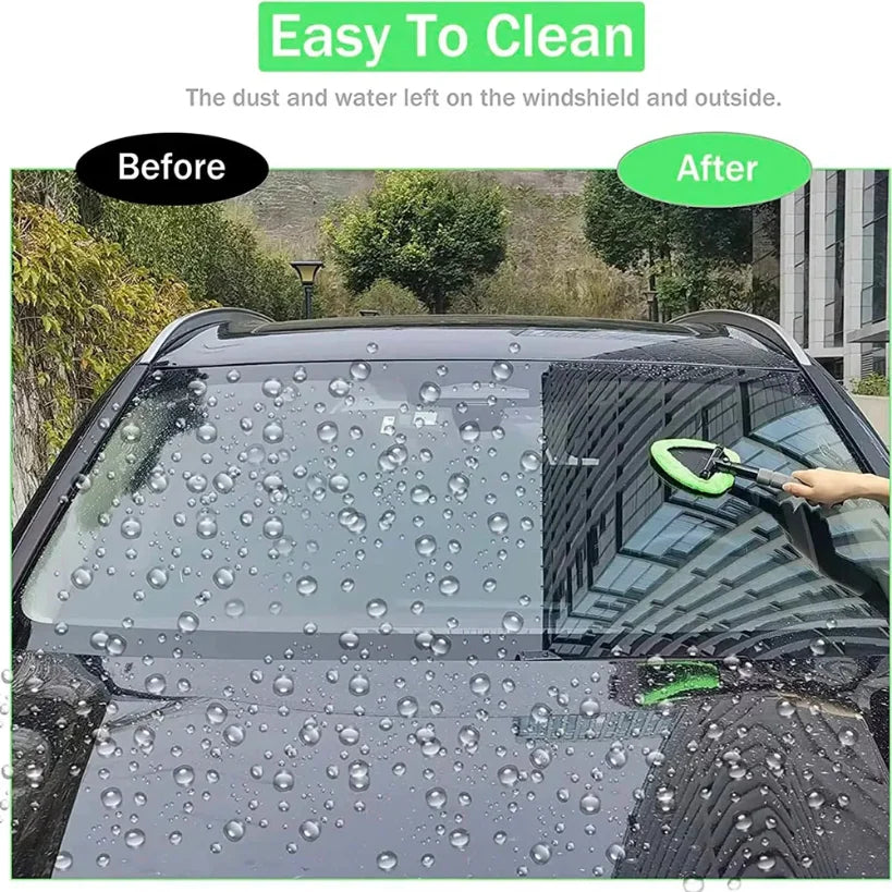 Windshield Cleaning Brush with Telescopic Handle – Streak-Free Result