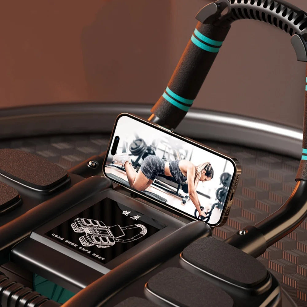 6-in-1 Ab Trainer with Automatic Reset Force