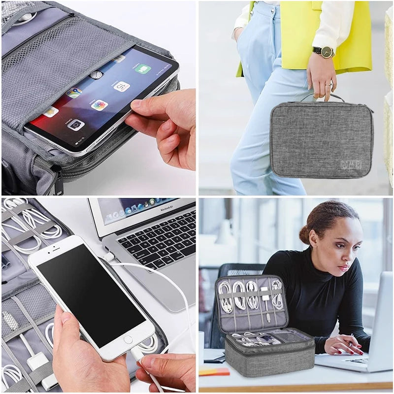 Kabel-Organizer Tasche für Reise und Alltag