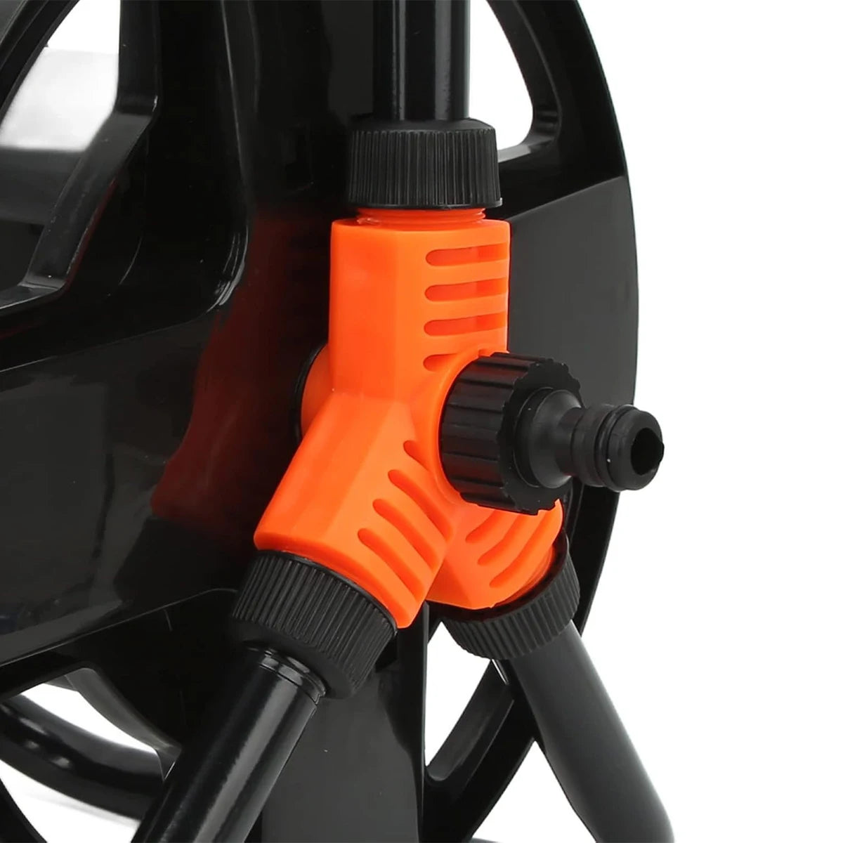 Portable garden hose reel with crank handle – Neat storage for every garden