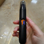 Electric Waterproof Nose Hair Trimmer with LED Light