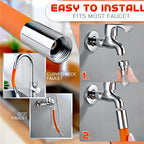 Flexible faucet extension 360° rotatable
