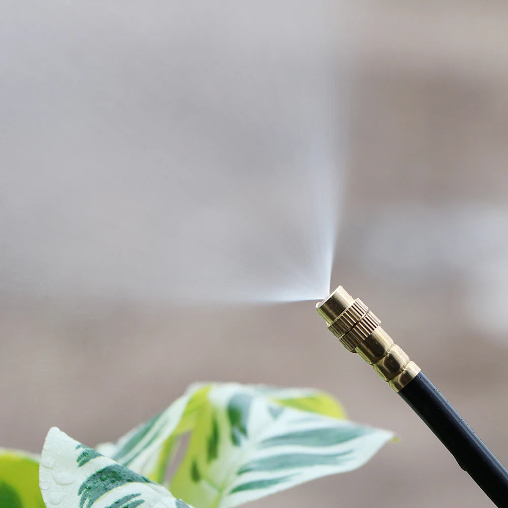 Garten-Vernebelungssystem 20 m – Bewässerung & Kühlung mit 20 Messingdüsen