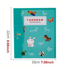 Magnetic Wooden Tangram Puzzle for Children