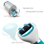 Electric callus remover with replaceable grinding heads