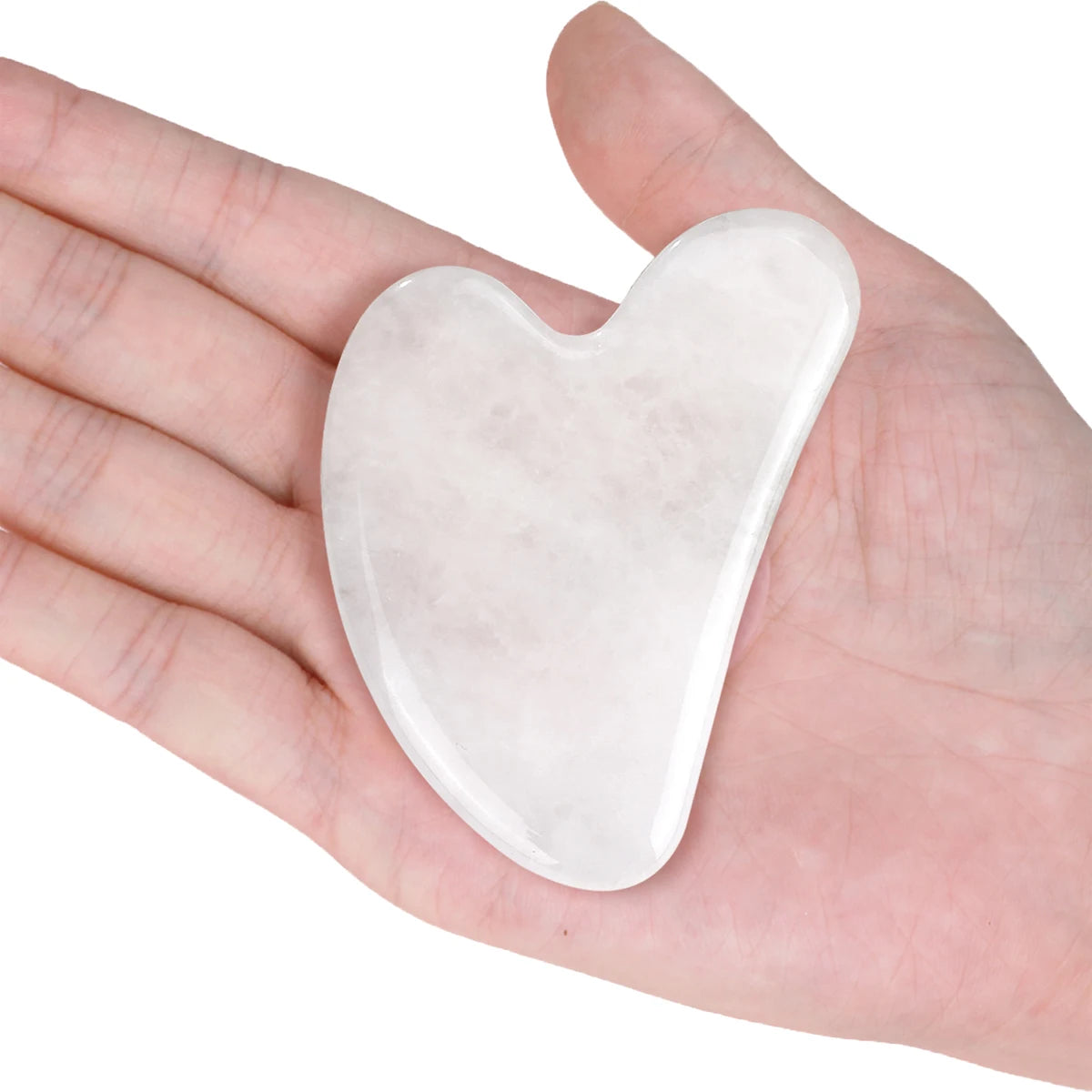Gua Sha Tool made of White Jade