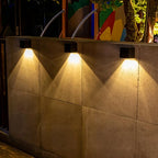 Solar-Wandleuchte LED mit RGB-Farbwechsel für Außen