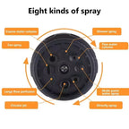 Garden Spray Gun with 8 Spray Patterns – For Watering, Rinsing, and Car Washing