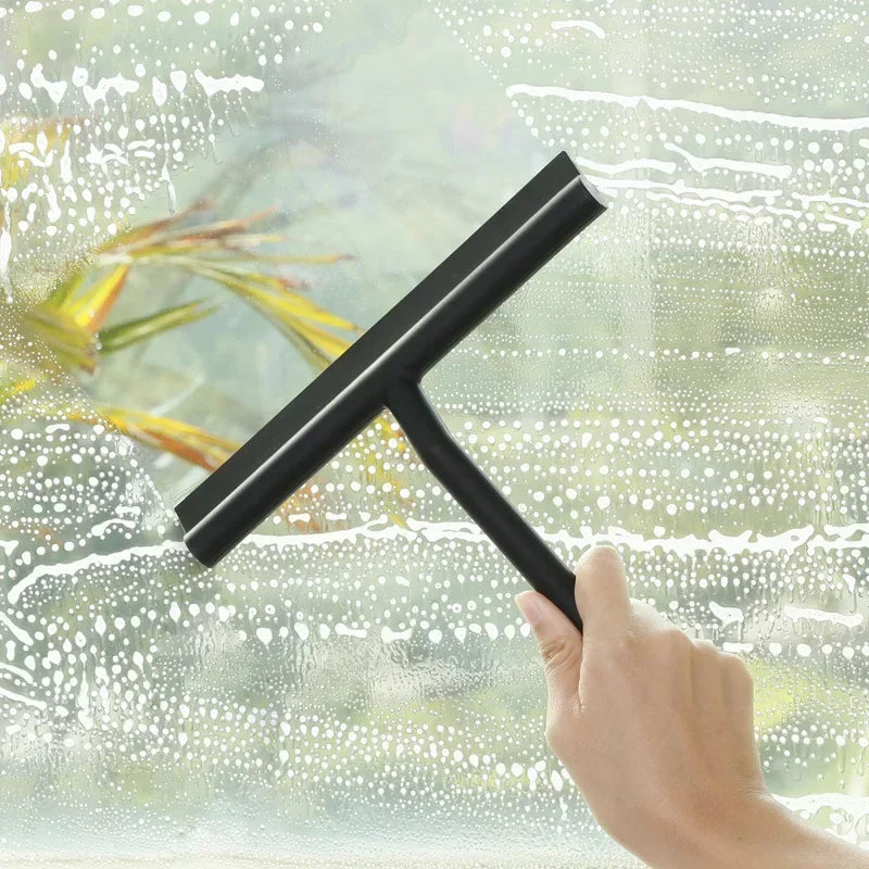 Dusch-Abzieher mit Halter – Streifenfreie Glasflächen