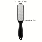 Double-sided stainless steel callus remover for foot care