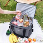 Kühltasche mit Tragegriff und Schulterriemen