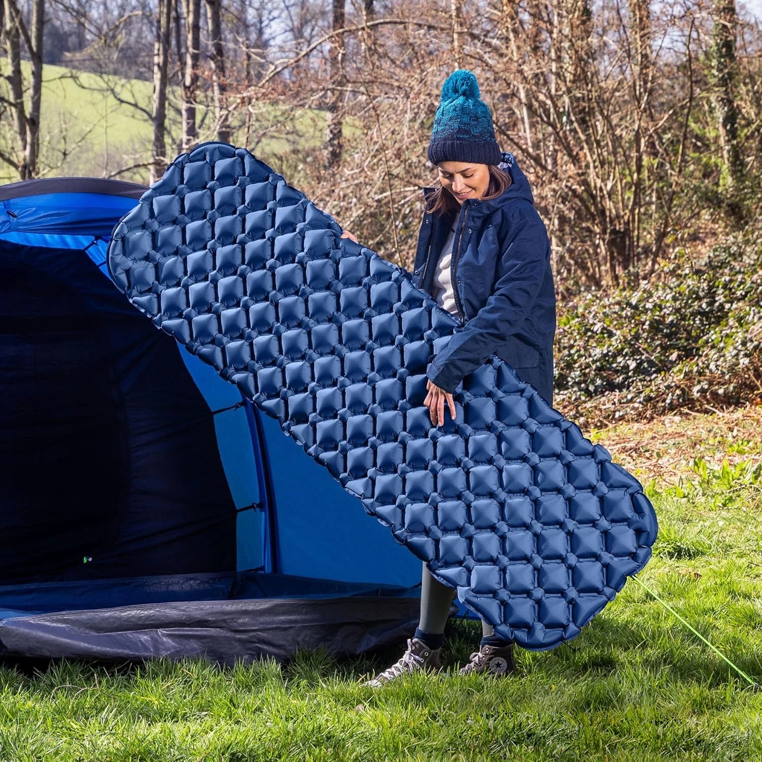 Isomatte aufblasbarcm ultraleicht für Camping