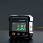 Digitaler Winkelmesser mit Laser und Magnetbasis