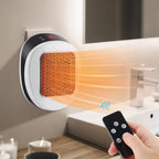 Mini-Heizlüfter 600 W mit Fernbedienung und Thermostat