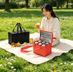 Kühltasche faltbar mit Isolierung für Picknick und Unterwegs