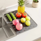 Silicone Drip Mat with Drainage Channel for the Kitchen