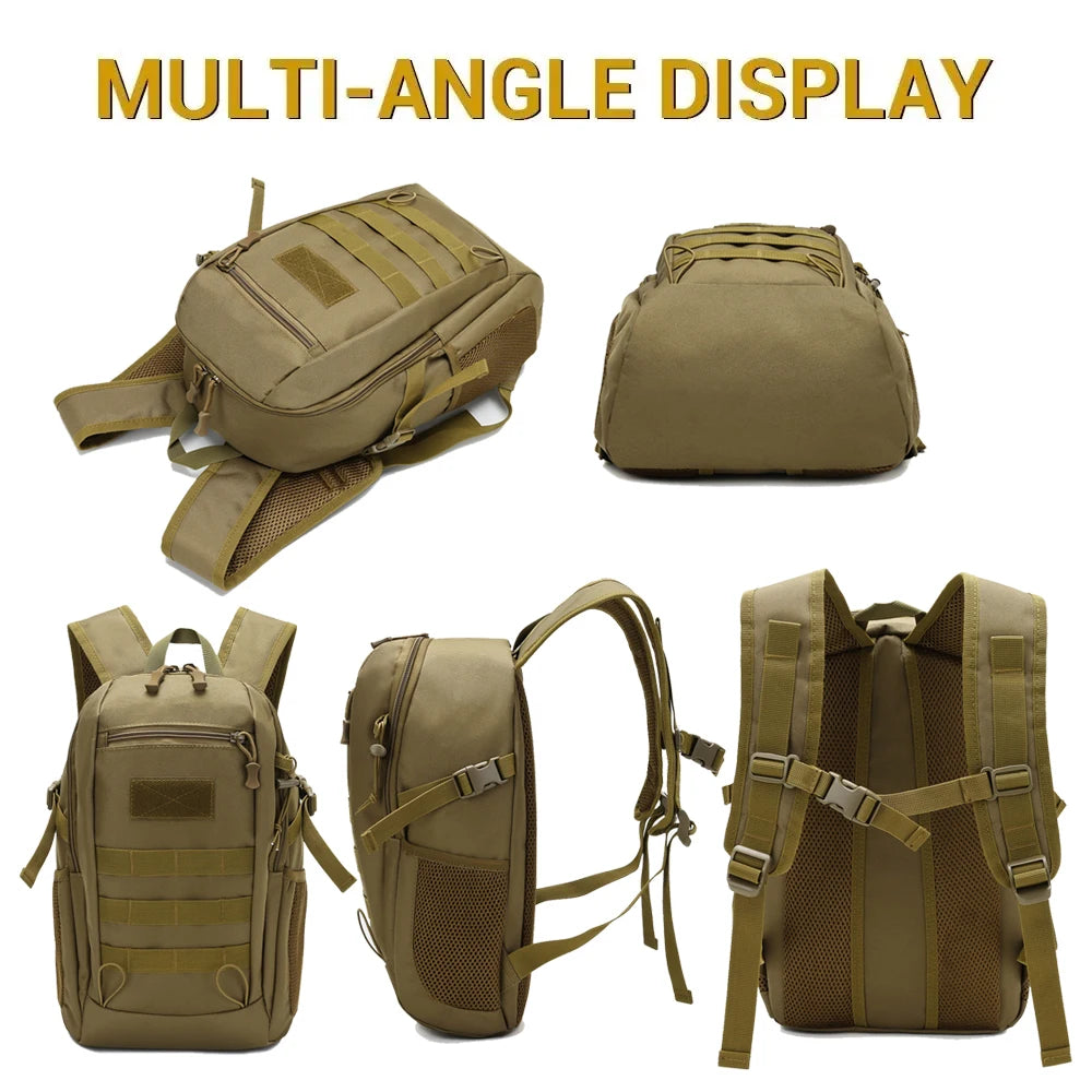 Outdoor Waterproof Rucksack 20L with MOLLE System