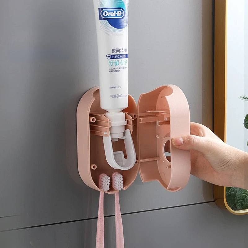 Automatic Toothpaste Dispenser – Press Once, No Mess