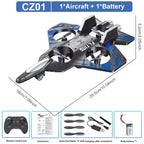 RC-Drohne mit Jet-Design und 4 Motoren